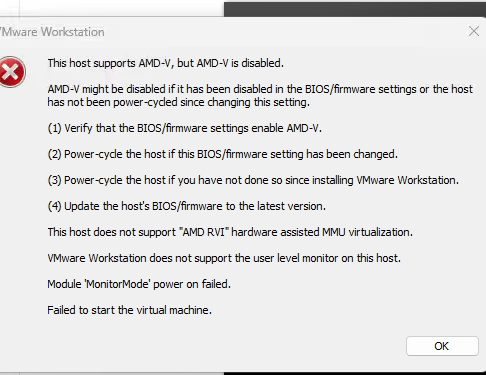Intel AMD CPU 开启CPU虚拟化-vm去虚拟化